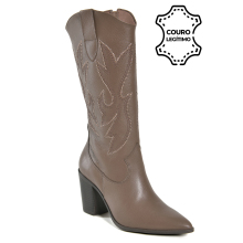 Bota em couro 079-013-02